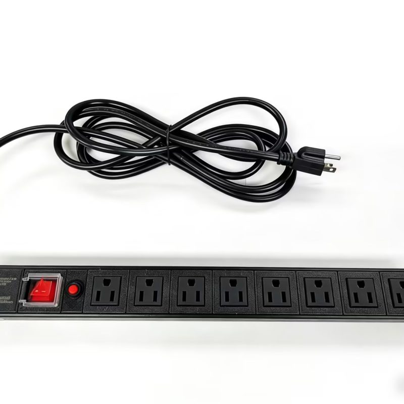 英标 黑色 7位插座 全长2.8米