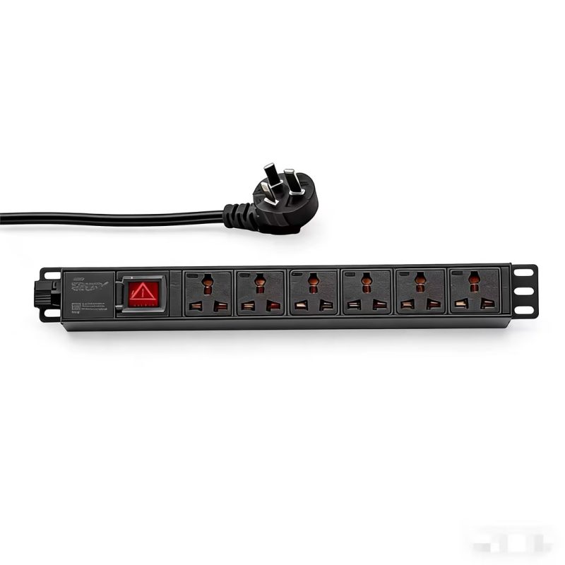 美制 6位插座 线长3米 10A 竖插