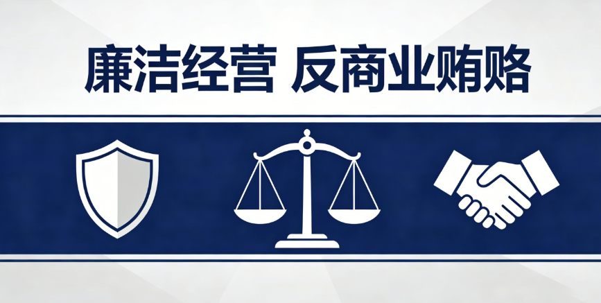 康瑞通公司 廉洁经营与反商业贿赂管理政策公示