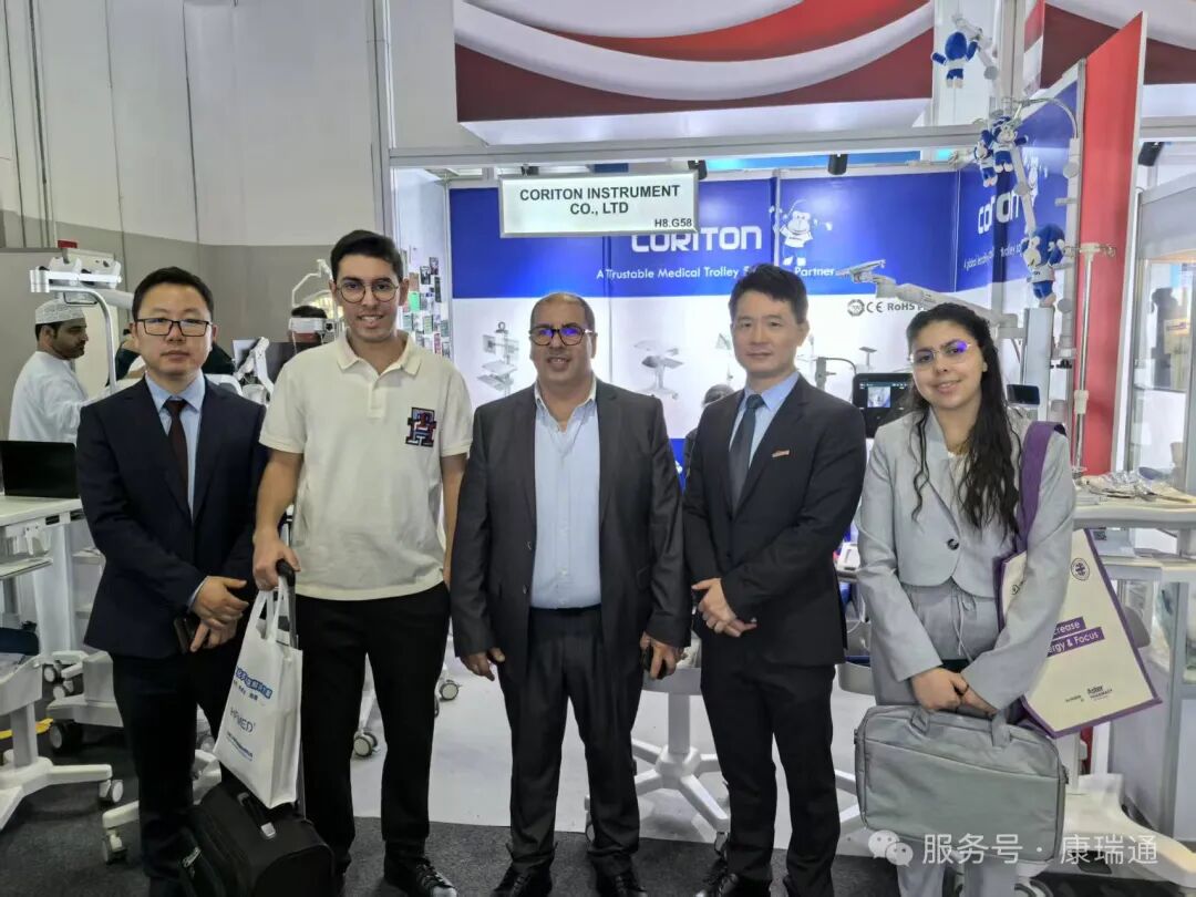 大年初一，CORITON 在迪拜向全球客户拜年！ #ArabHealth 展会亮点抢先看！