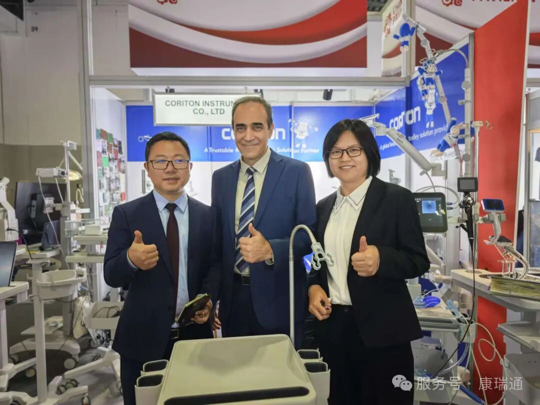 大年初一，CORITON 在迪拜向全球客户拜年！ #ArabHealth 展会亮点抢先看！
