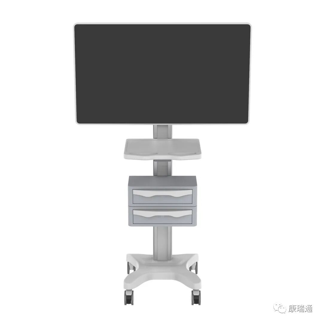 康瑞通发布多款55寸～120寸 4k 医疗显示器推车方案