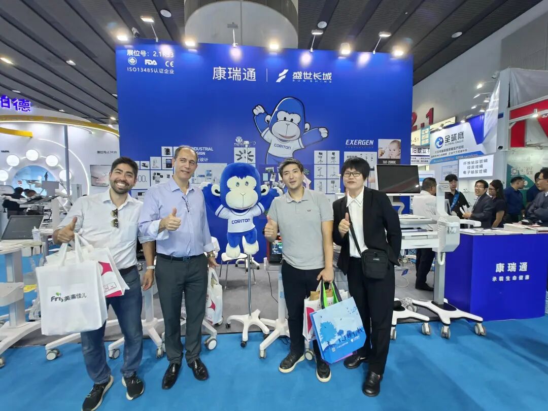 康瑞通CMEF展会大获成功!“好运猩”带你开启健康好运